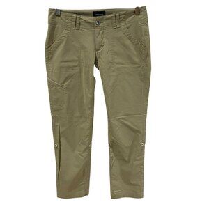 Marmot Women’s Tan Roll Up Hiking Stretch Outdoor Pants Size 6